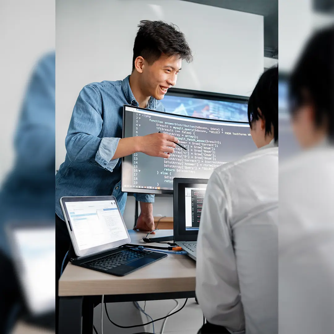 Senior engineer leading technical development